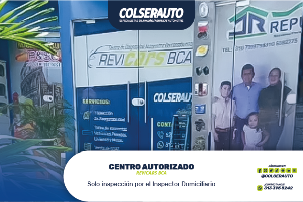 PERITAJE EN BARRANCABERMEJA REVICARS BCA SAS