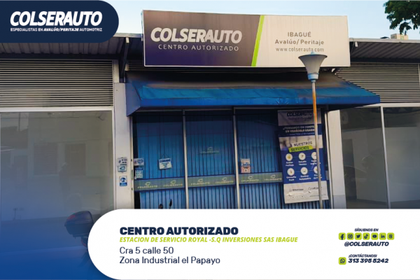 PERITAJE EN IBAGUE ESTACION DE SERVICIO ROYAL