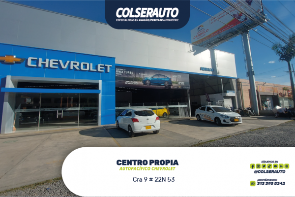 PERITAJE EN POPAYÁN DENTRO DE AUTOPACÍFICO CHEVROLET